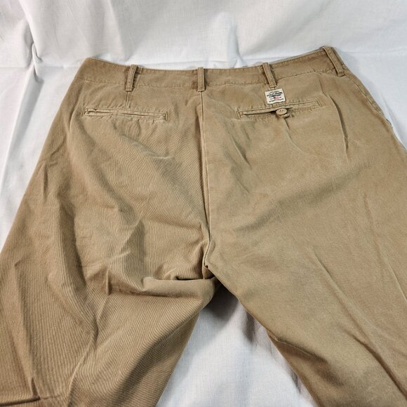 Polo Jeans Company Ralph Lauren Mens Pants PJC Beige 36x30 Cotton Straight Leg - Picture 10 of 15